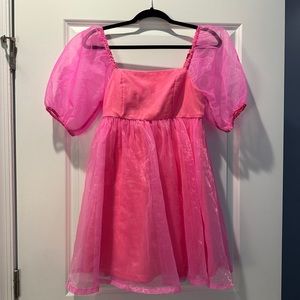 Organza Mini Dress